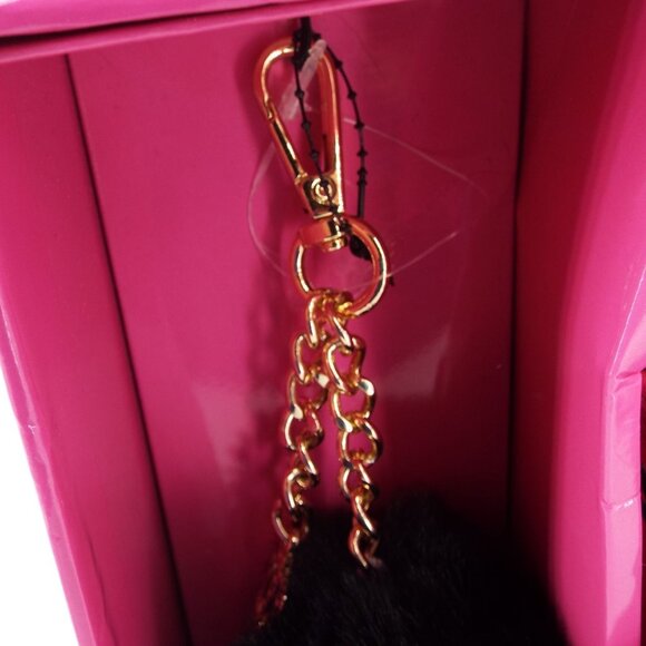 Juicy Couture Free Love Flap Crossbody and Keychain Boxed Set NEW - Picture 8 of 10